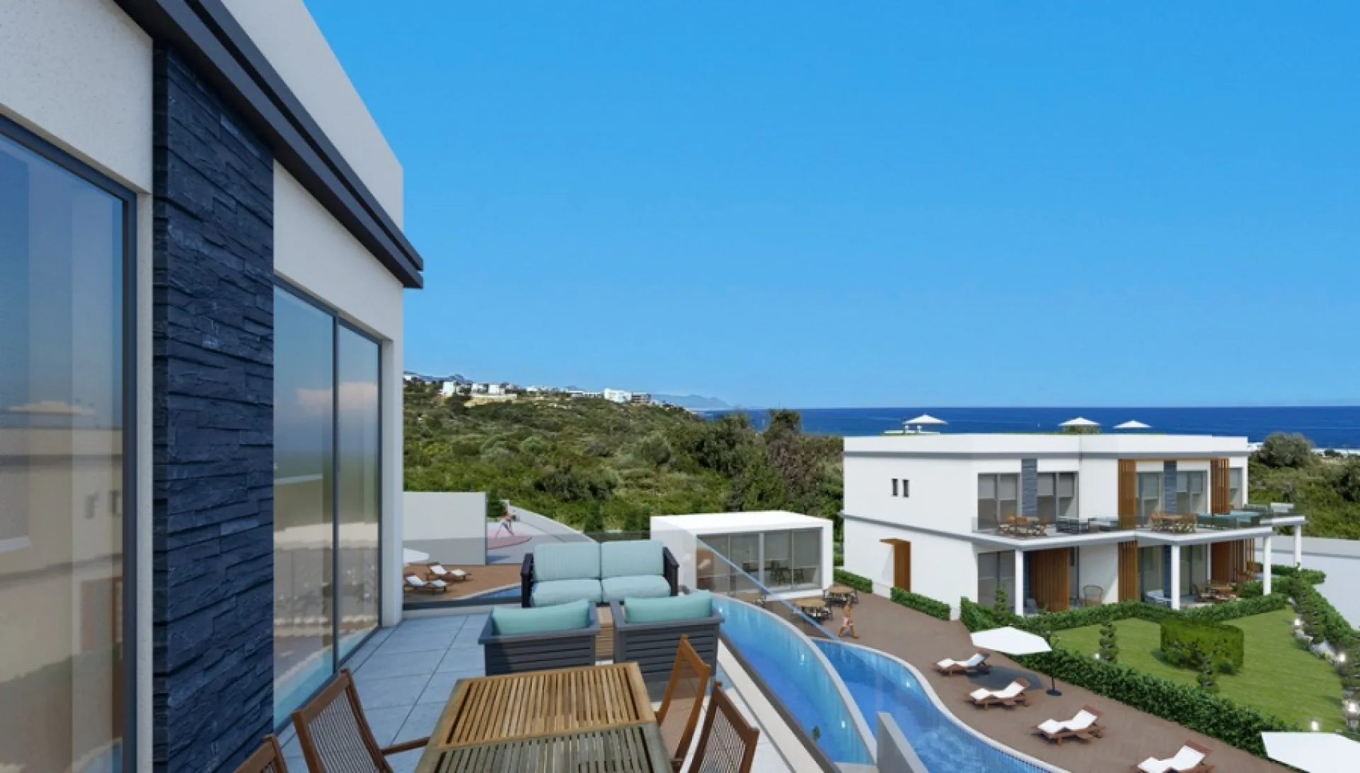 2 Bedroom Sea View Penthouse Apartment