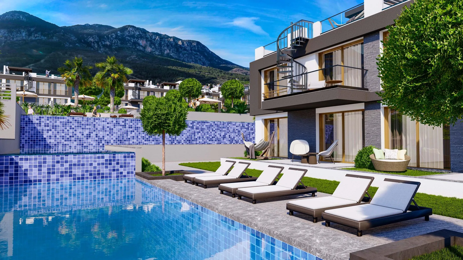 1 Bedroom Garden Apartment with Private garden