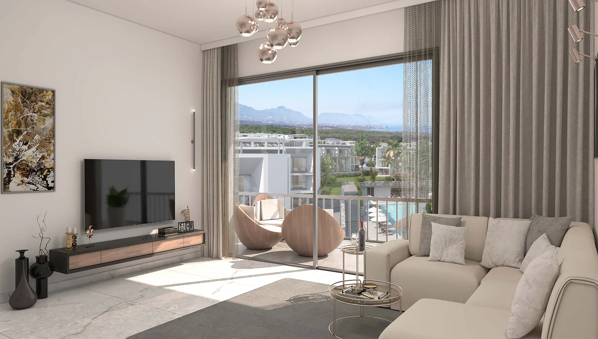 Studio Penthouse next to Golf Club
